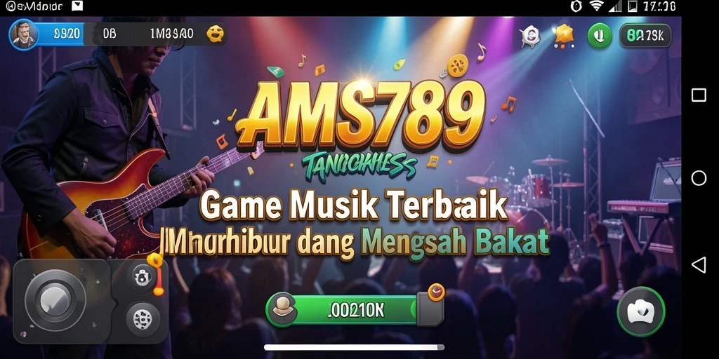 Tampilan menarik dari gameplay mengasyikkan di AMS789.