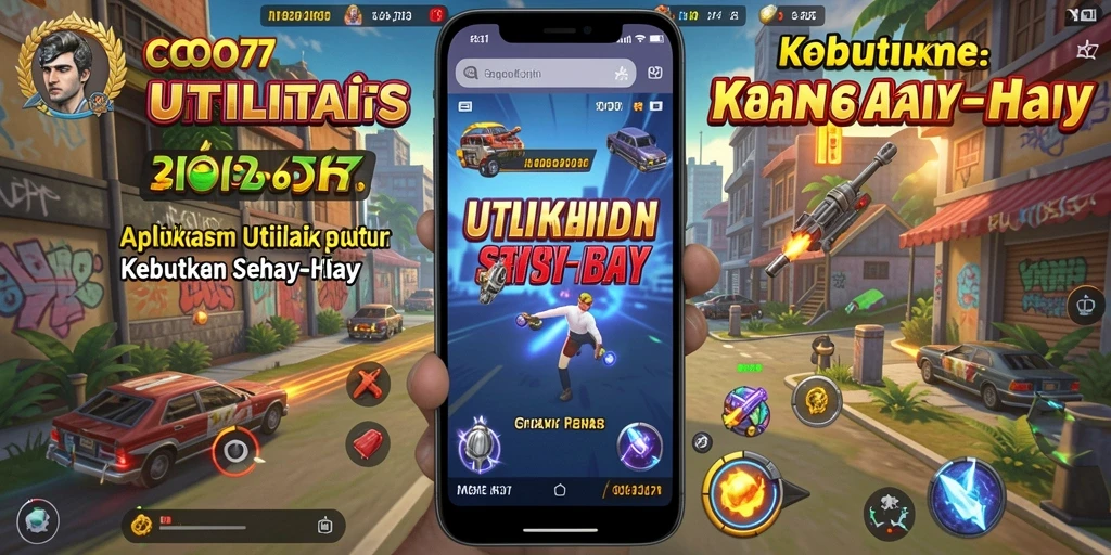 Tampilan antarmuka COO77 yang intuitif dan menarik untuk penggunaan sehari-hari.