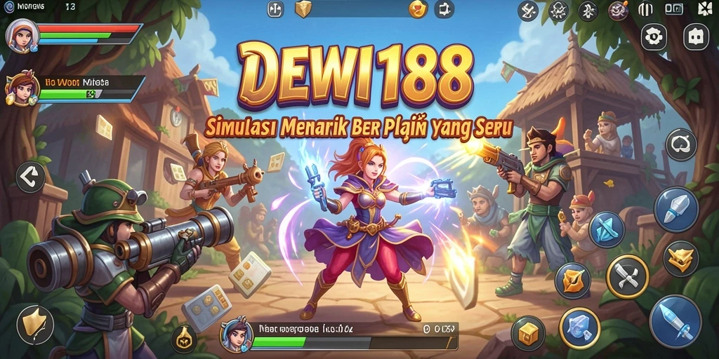 Tampilan gameplay DEWI188 yang menarik dan interaktif.