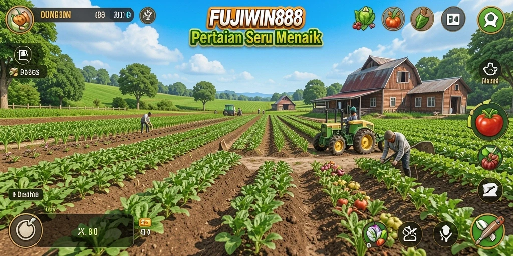 Tampilan gameplay FUJIWIN88 yang menarik dan penuh warna.