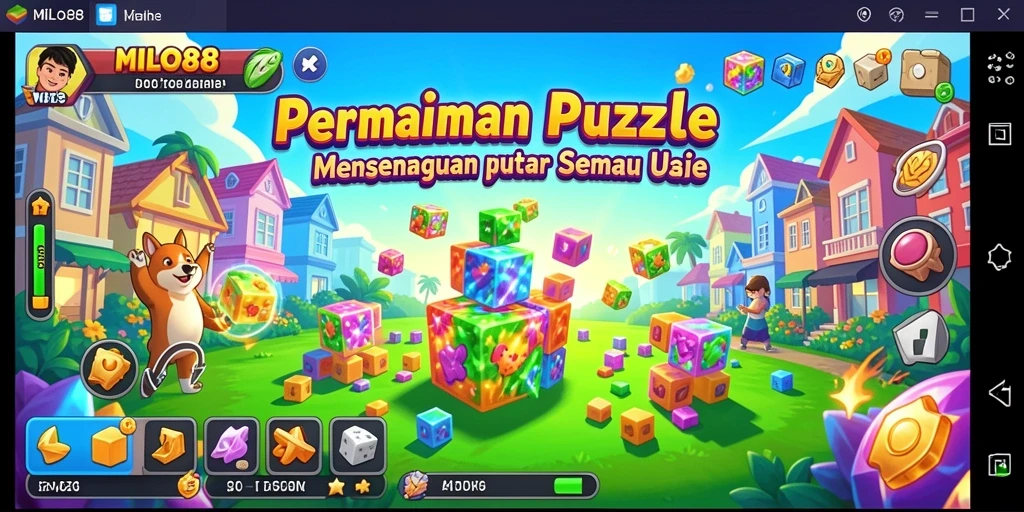 Tampilan seru dari gameplay <strong>MILO88</strong> yang menantang dan kreatif.